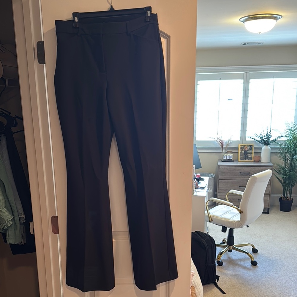 Express Black Boot Cut Flare Jumpsuit